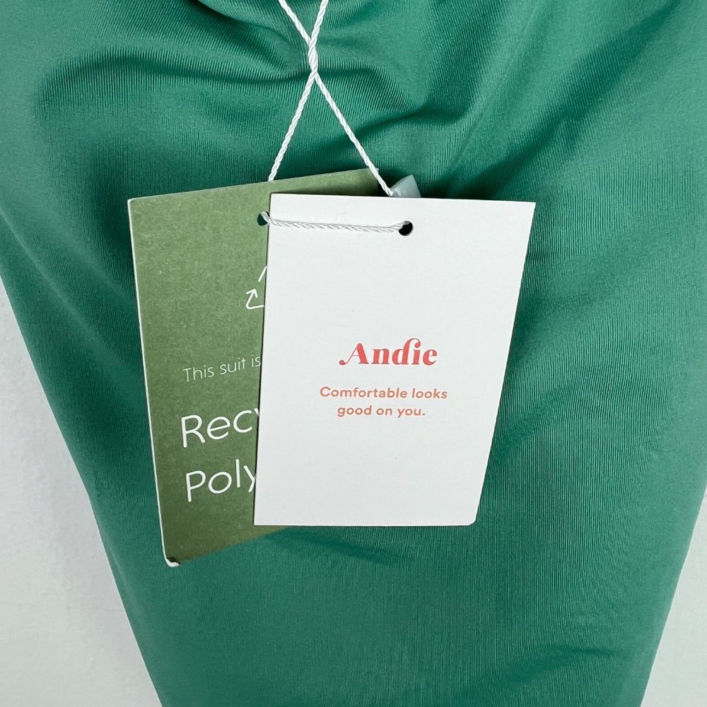 NWT Andie Swim The Marina One Piece Swimsuit Flat Green Plus Size XXXL NEW - Picture 9 of 14